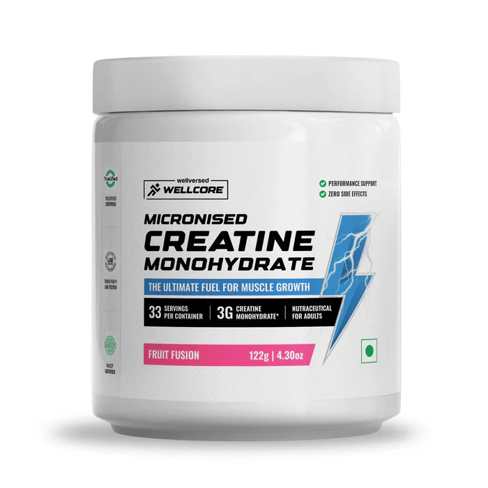 Wellcore - Pure Micronised Creatine Monohydrate | (307g, 83 servings)