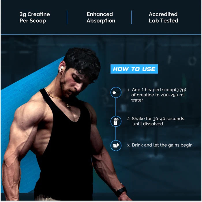 Wellcore - Pure Micronised Creatine Monohydrate | (307g, 83 servings)
